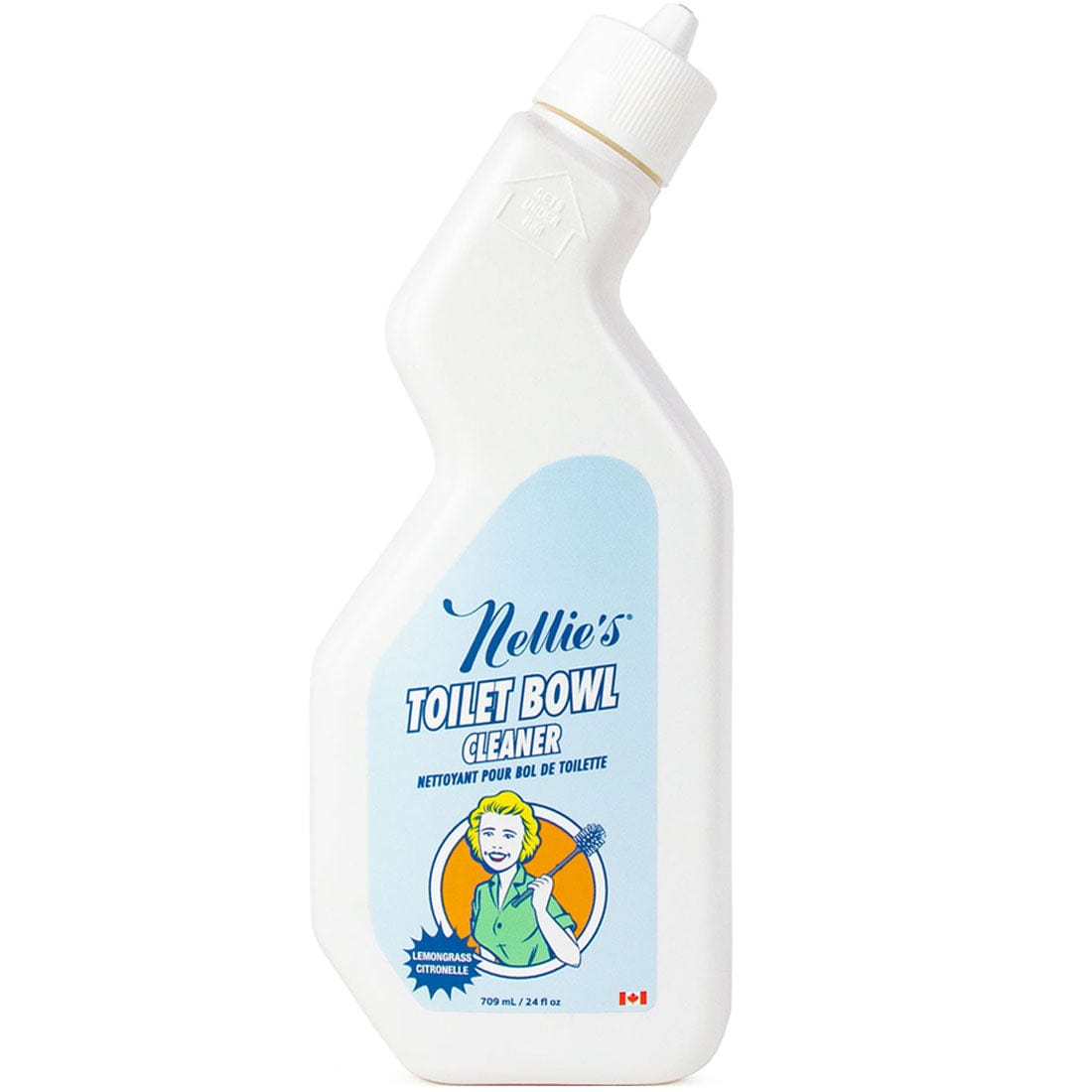 Nellie's Toilet Bowl Cleaner (Fresh Lemongrass Scent), 709ml