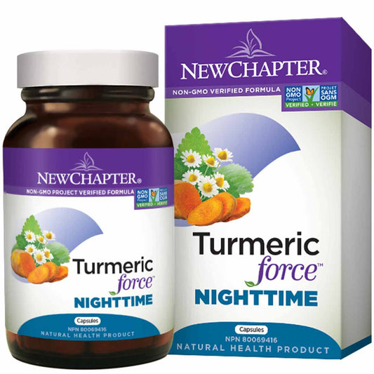 New Chapter Turmeric Force Nighttime, 48 Capsules