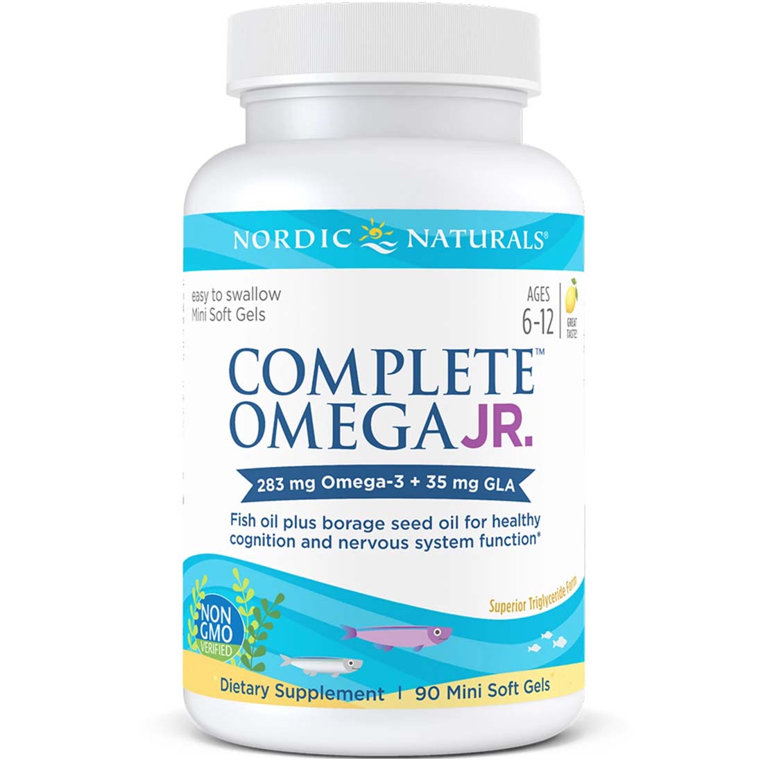 Nordic Naturals Omega 3-6-9 Junior, 90 Softgels