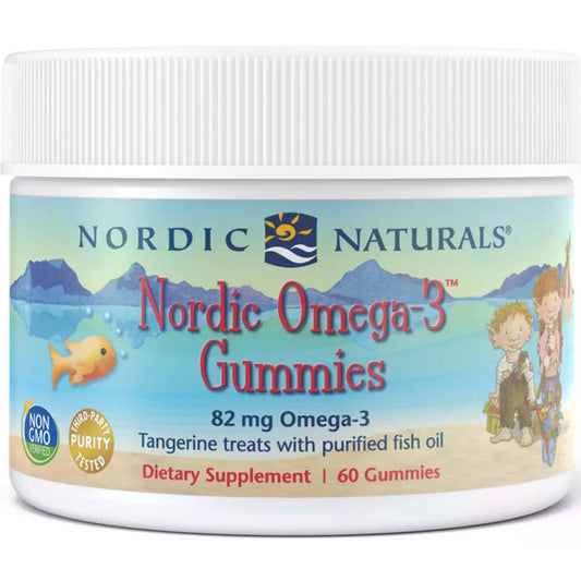Nordic Naturals Omega 3 Gummies For Kids, 60 Gummies