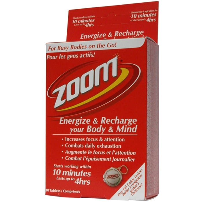 Nu-Life Zoom, Feel Within 10 Min, Lasts Up to 4 Hours, 30 Caplets CLEARANCE 50% Off Exp 12/25 Final Sale