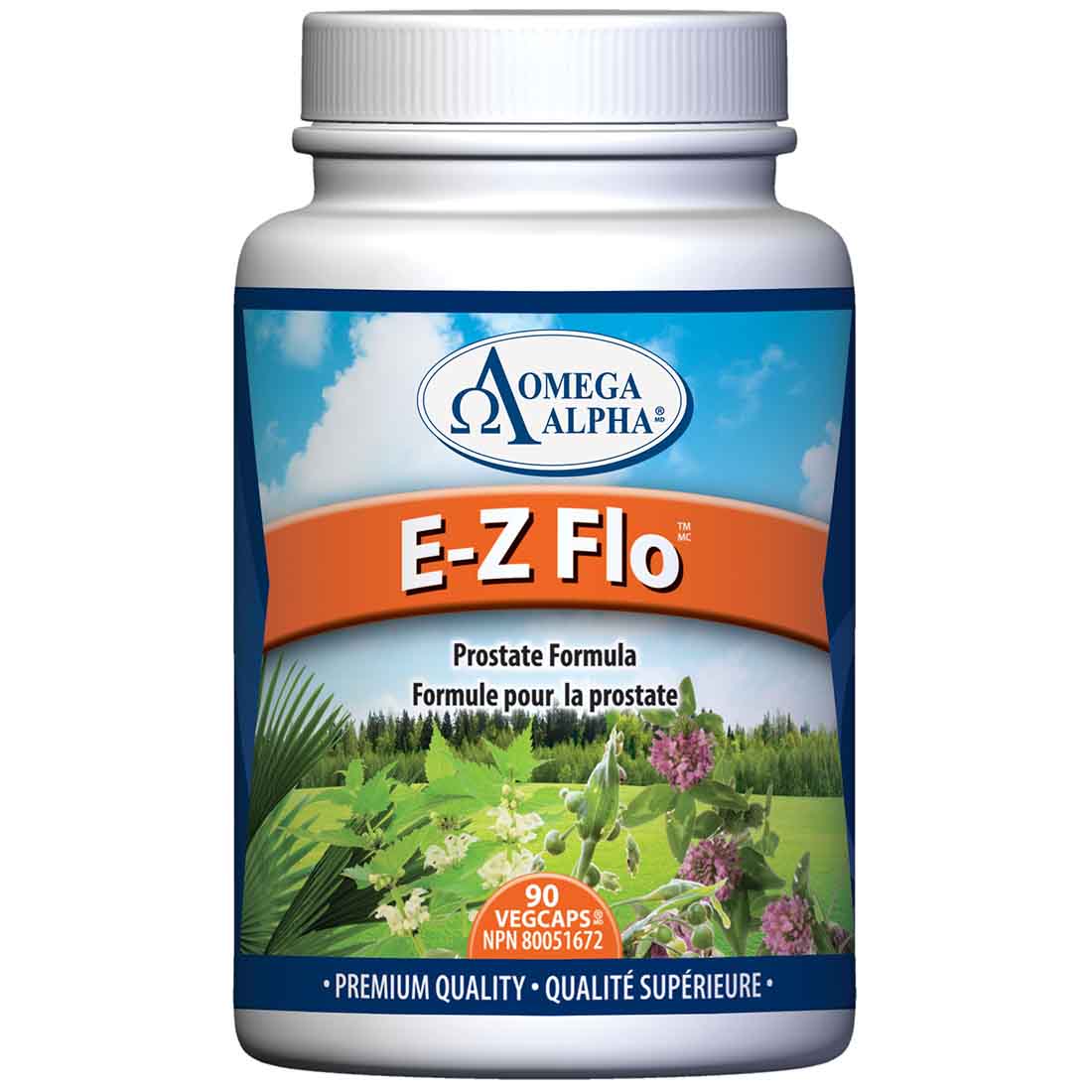 Omega Alpha E-Z Flo, 90 VCapsules