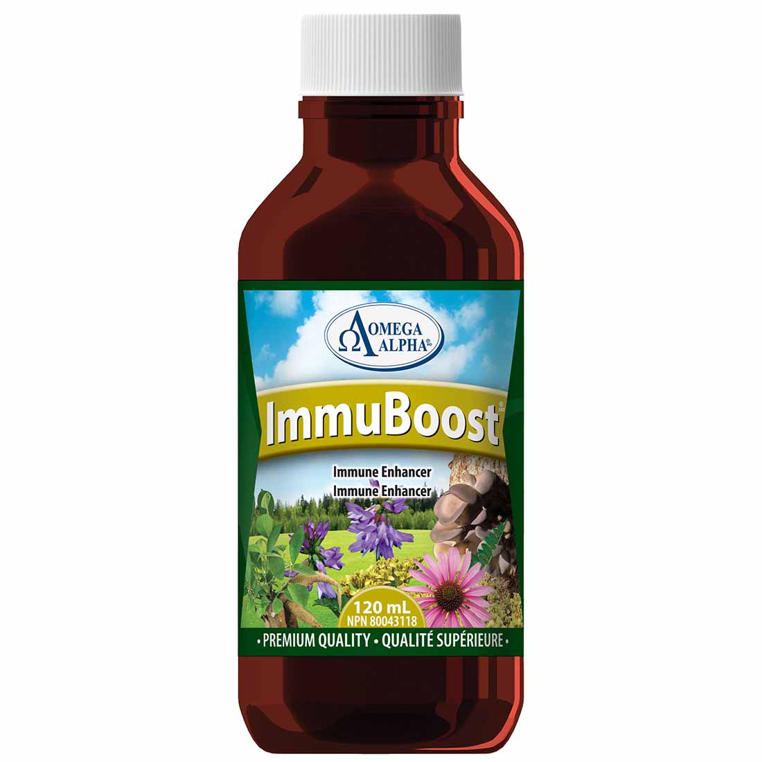 Omega Alpha ImmuBoost, 120ml