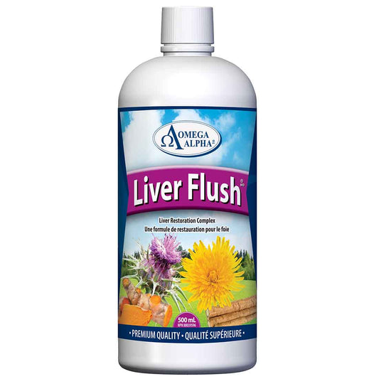 Omega Alpha Liver Flush (Liver Cleanse Formula), 500ml