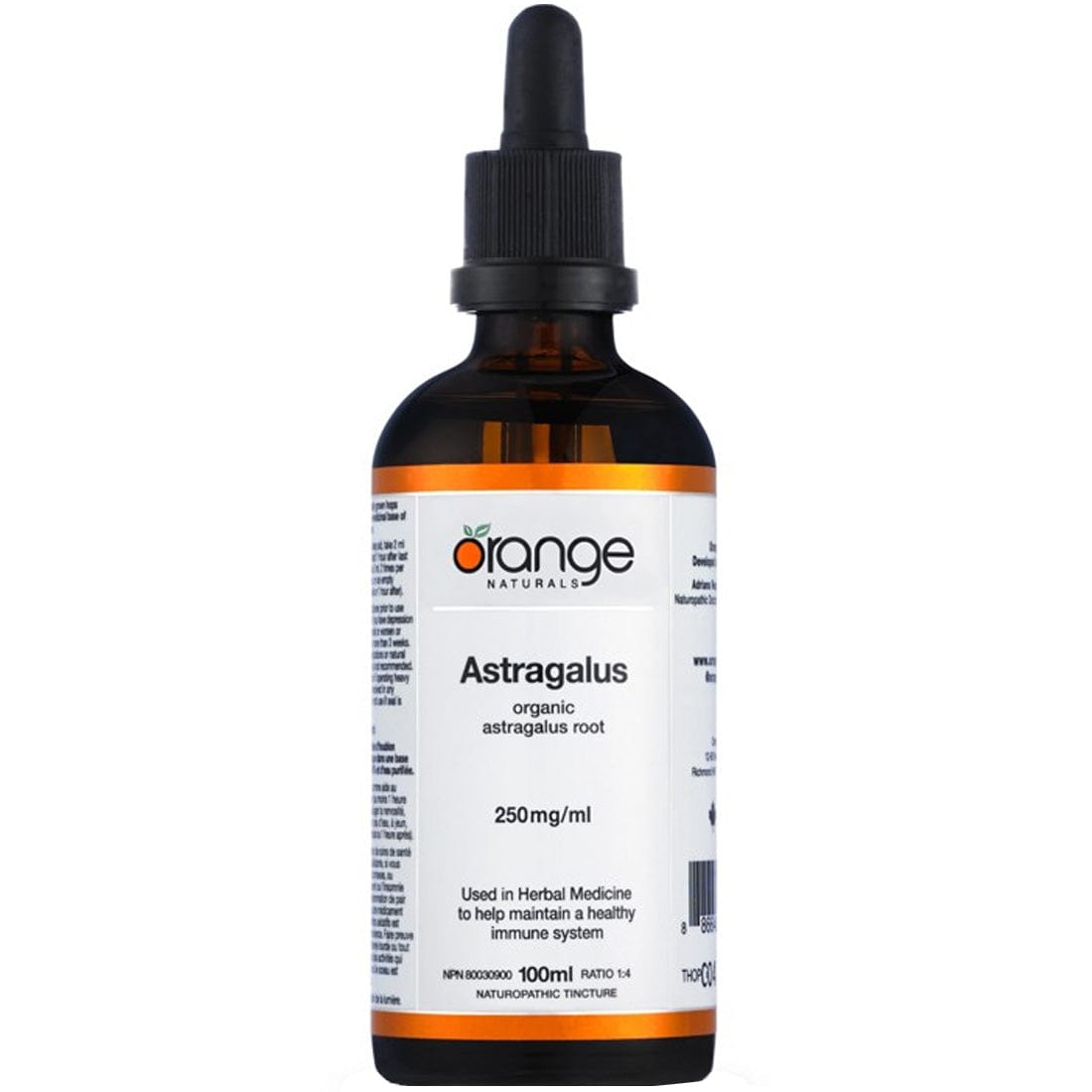 Orange Naturals Astragalus, 100ml Tincture