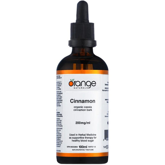 Orange Naturals Cinnamon, 100ml Tincture