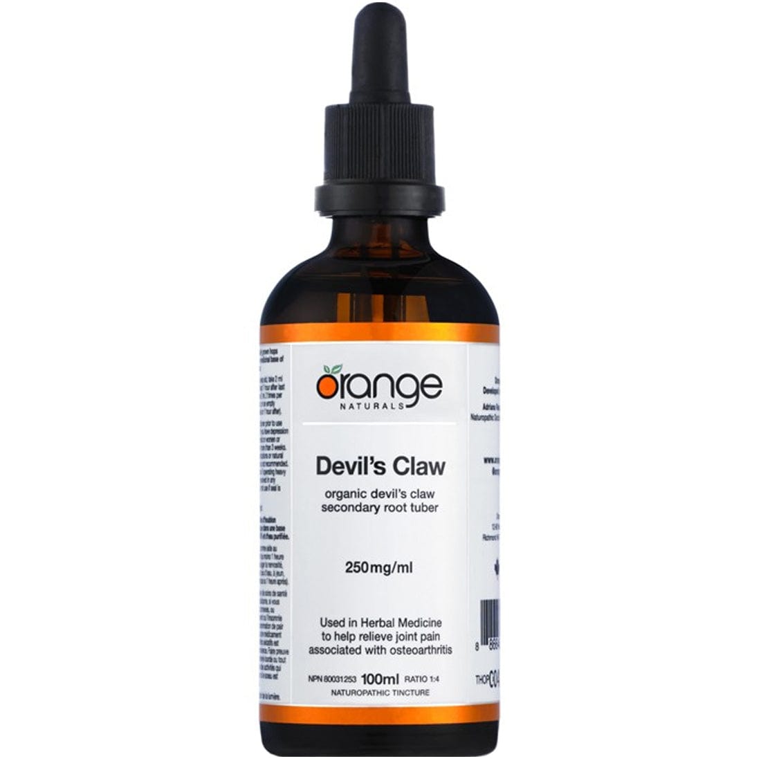 Orange Naturals Devil’s Claw, 100ml Tincture