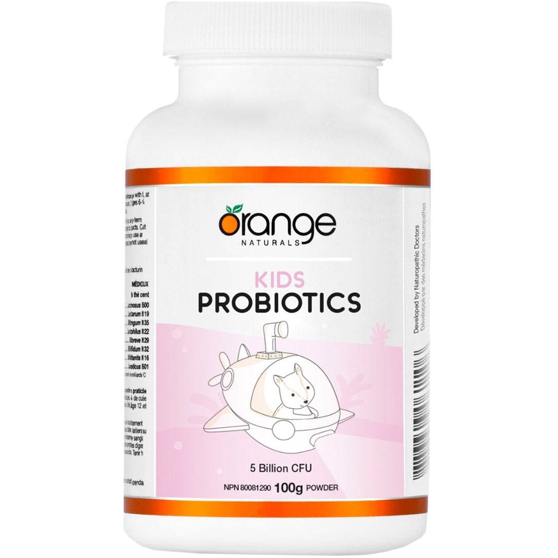 Orange Naturals Kids Probiotic Powder (Formerly Probiotic Powder Toddlers to Teens), 100g