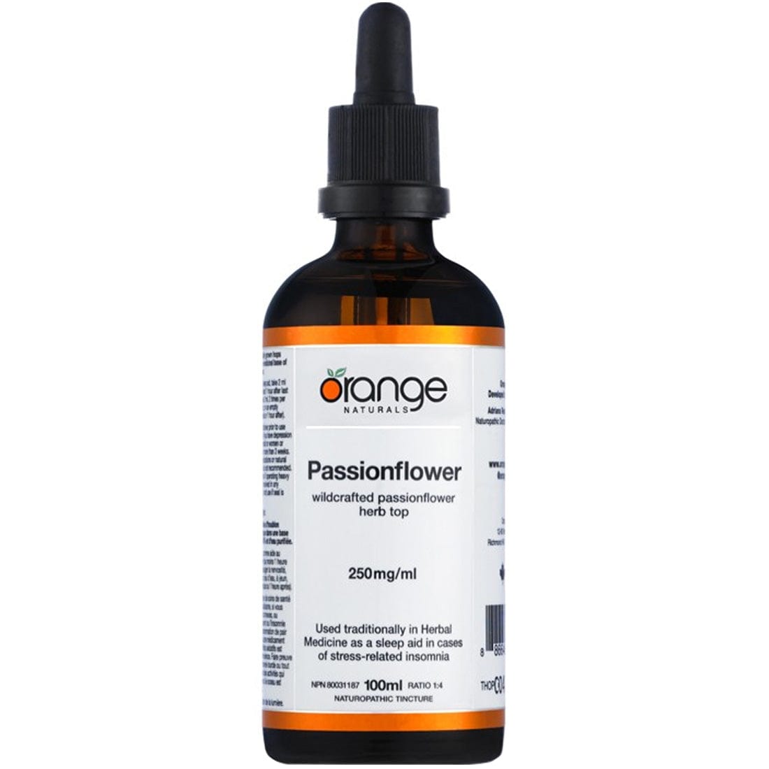 Orange Naturals Passion Flower, 100ml Tincture