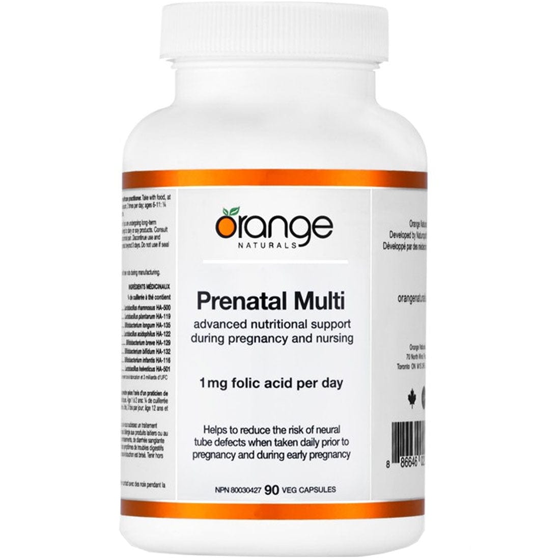 Orange Naturals Prenatal Multi, 90 V-Capsules