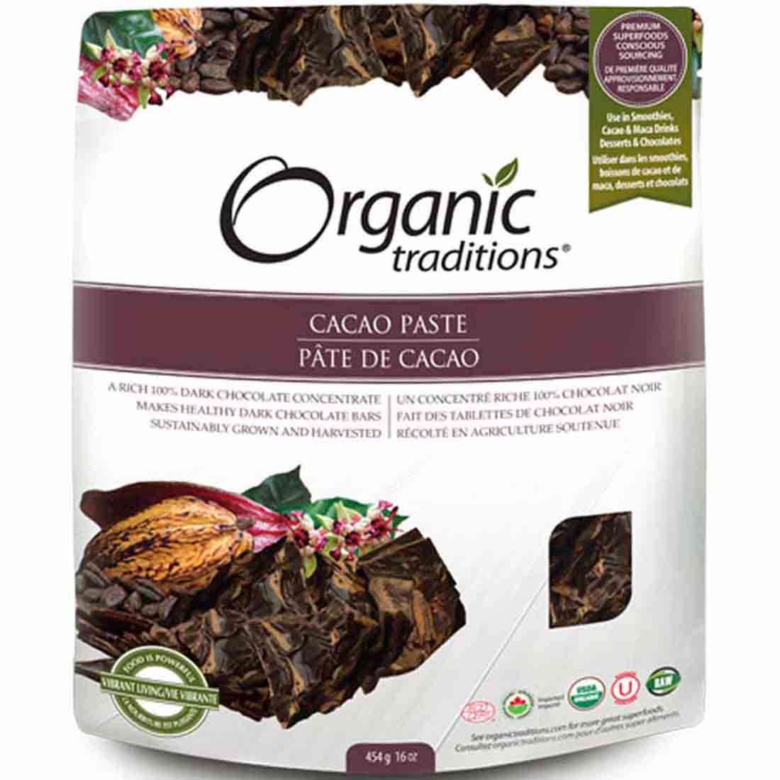 Organic Traditions Cacao Paste