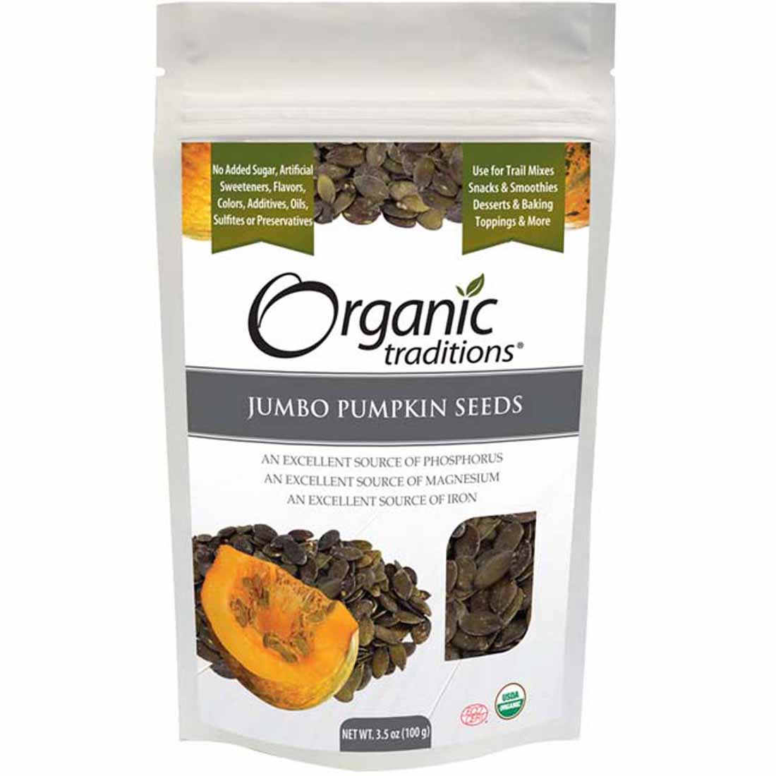 Organic Traditions Jumbo Pumpkin Seeds
