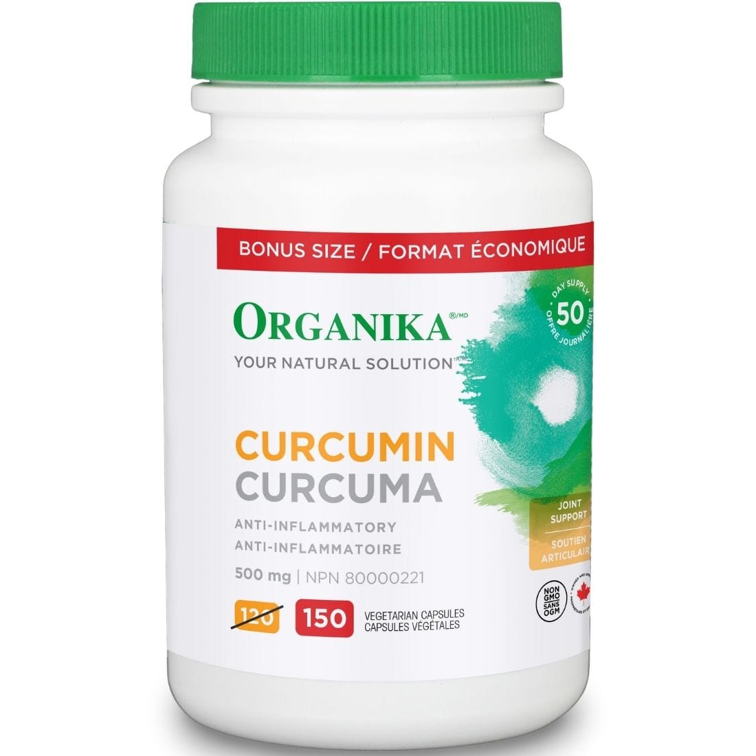Organika Curcumin 500mg (Anti-inflammatory)