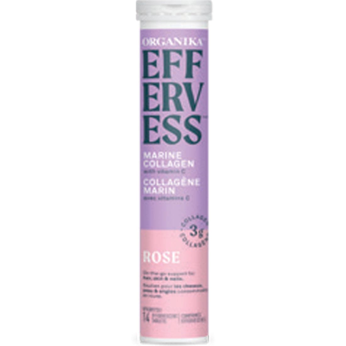 Organika Effervess Marine Collagen and Vitamin C Effervescent Tablets