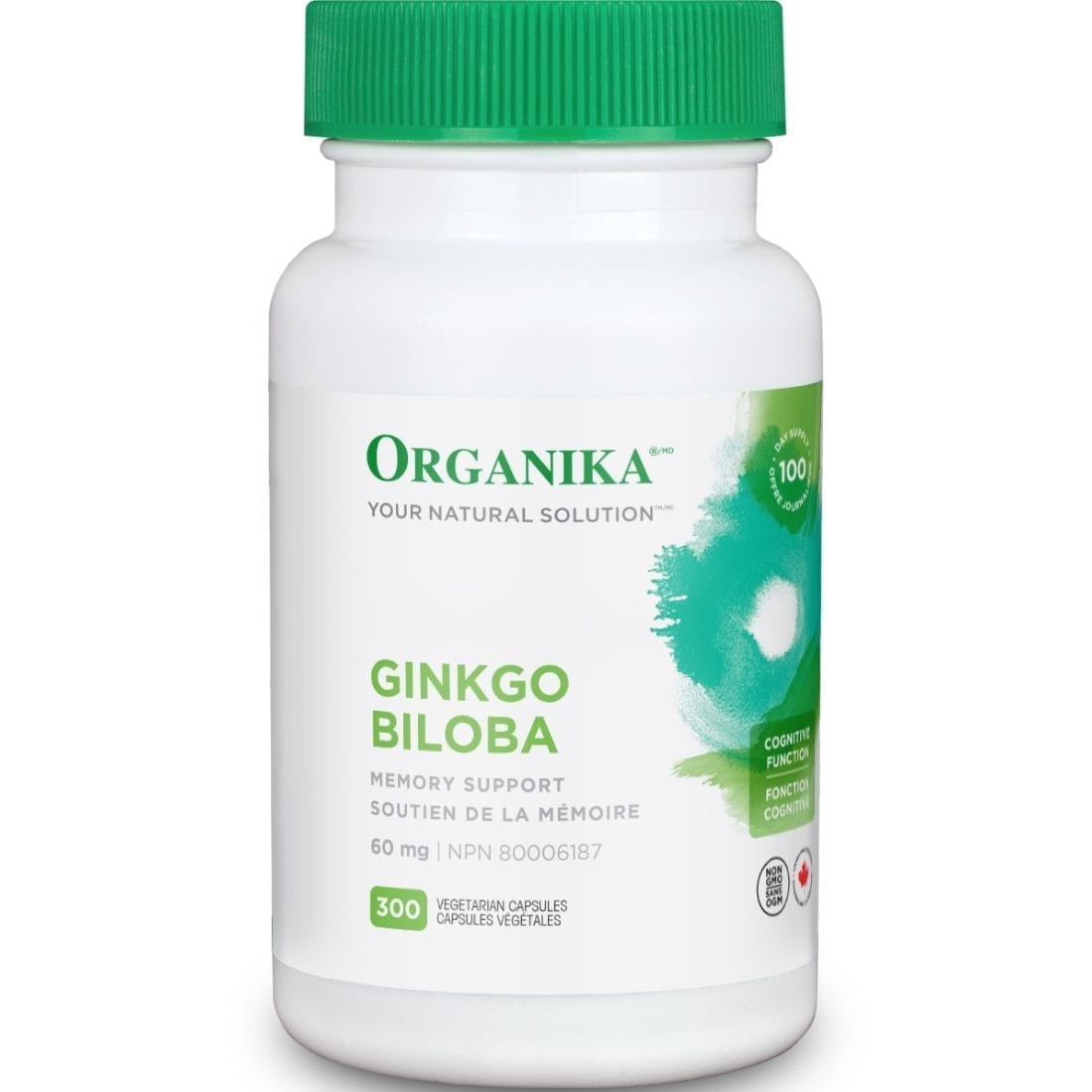 Organika Ginkgo Biloba Extract, 60mg