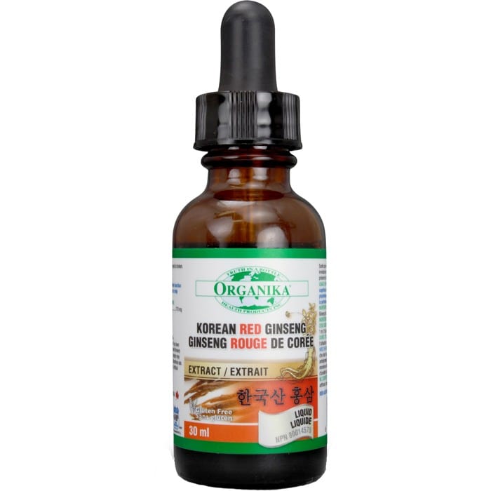 Organika Korean Red Ginseng Liquid, 30ml