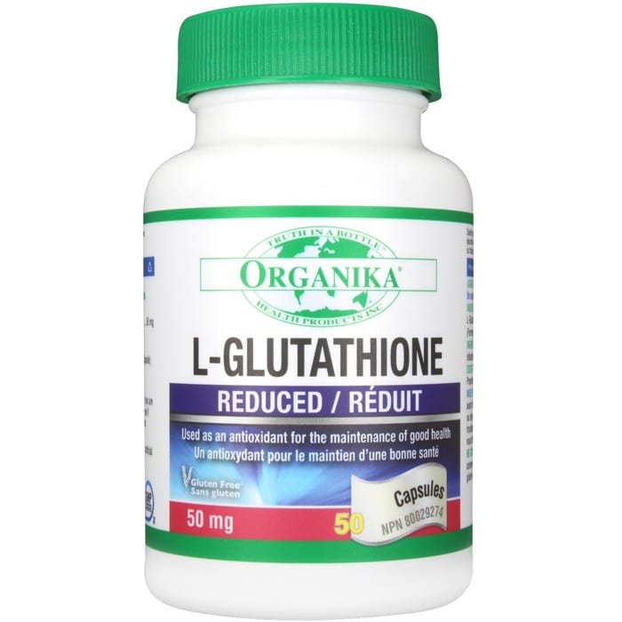 Organika L-Glutathione (Reduced) 50mg