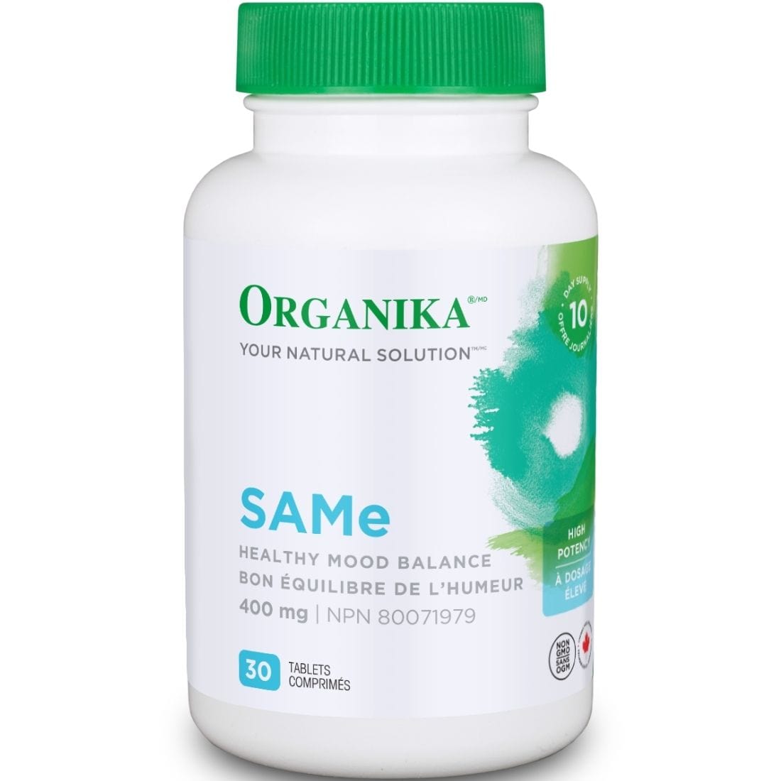 Organika SAMe 400mg, 30 Tablets