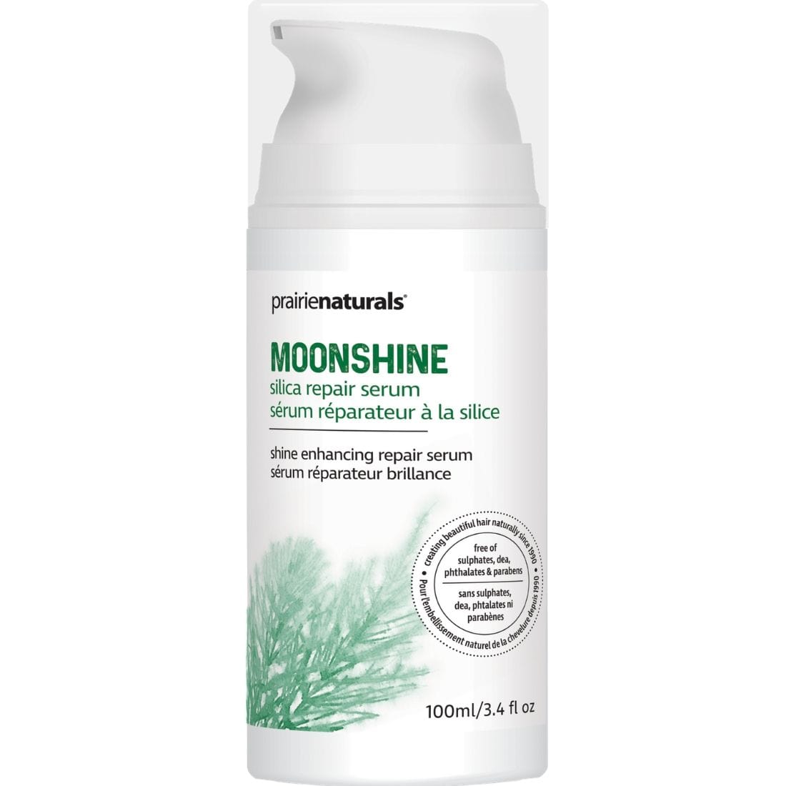 Prairie Naturals Moonshine Silica Finishing Serum, 100ml