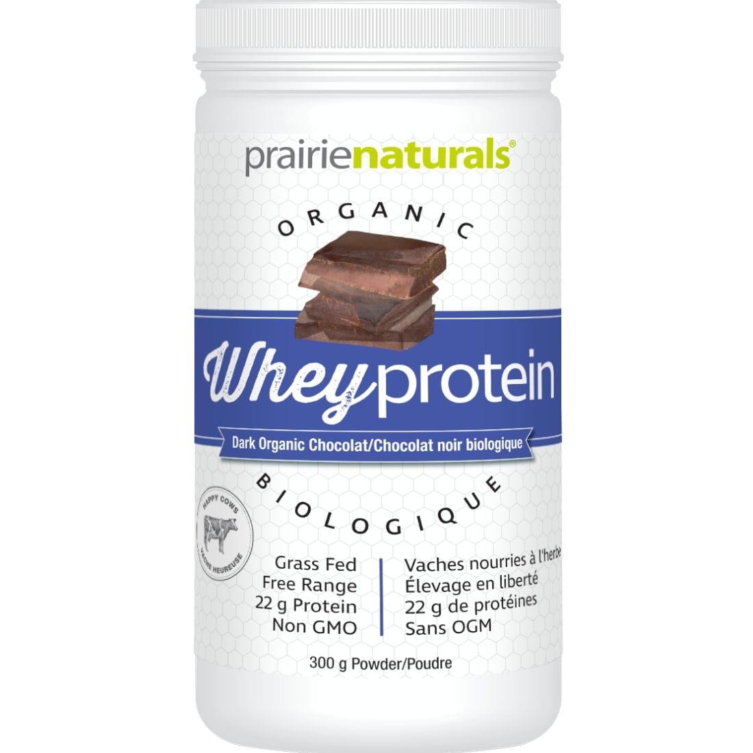Prairie Naturals Organic Grass-Fed Whey Protein Powder, Non-GMO