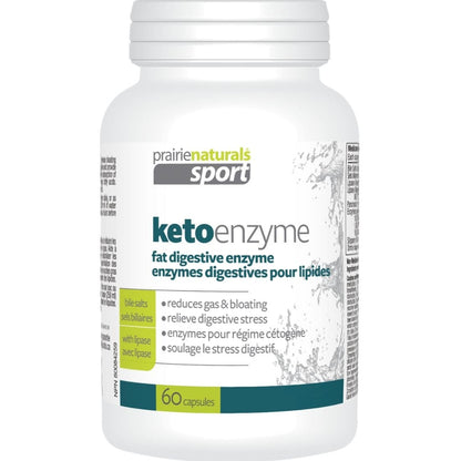 Prairie Naturals Sport Keto Enzyme (Fat Digesting Enzyme) Capsules