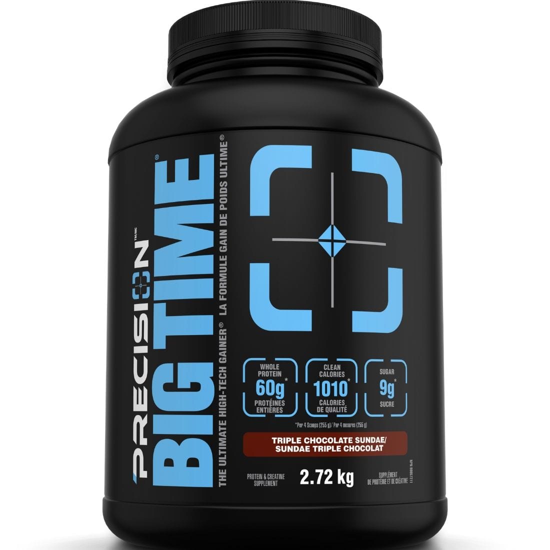 Precision Big Time Weight Gainer with Creatine, Glutamine, Arginine, ZMA, BCAAs, 6lb CLEARANCE 30% Off Exp 1/27 Final Sale