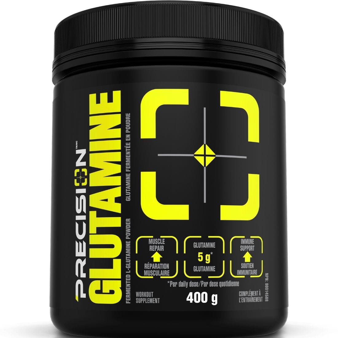 Precision Glutamine, 400g, Unflavoured