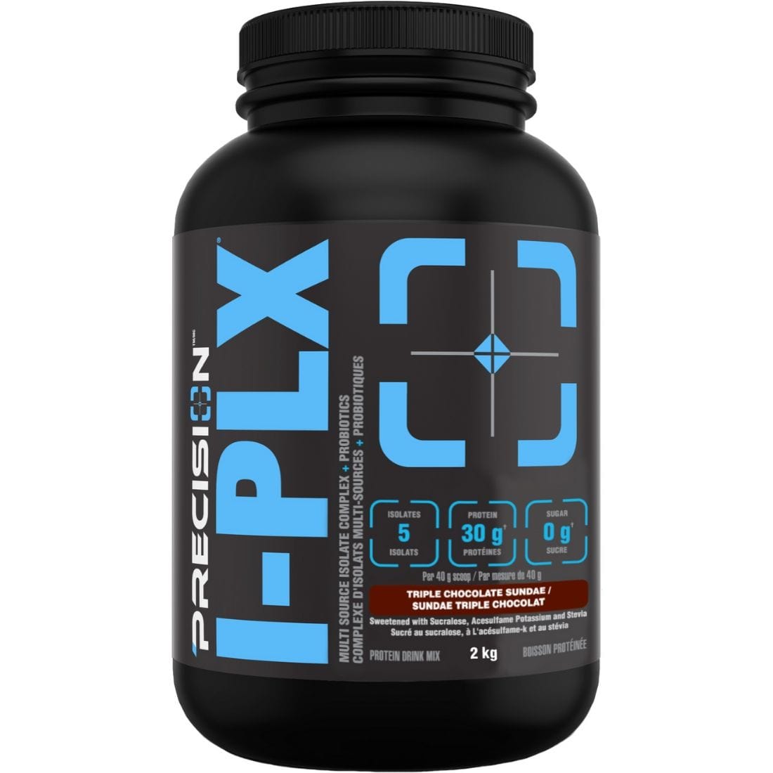 Precision I-PLX, 5 Isolate Protein Complex (Gluten Free and 1g Sugar per Serving)