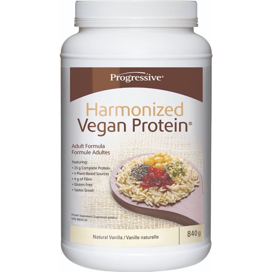 Progressive Harmonized Vegan Protein (100% Natural and Gluten-Free)