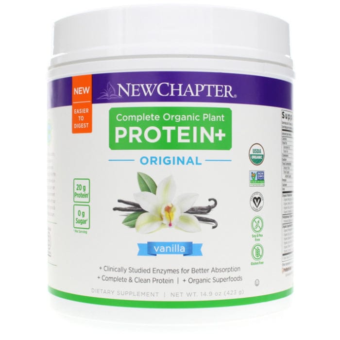 New Chapter Complete Organic Plant Protein (Gluten-Free and Non-GMO)