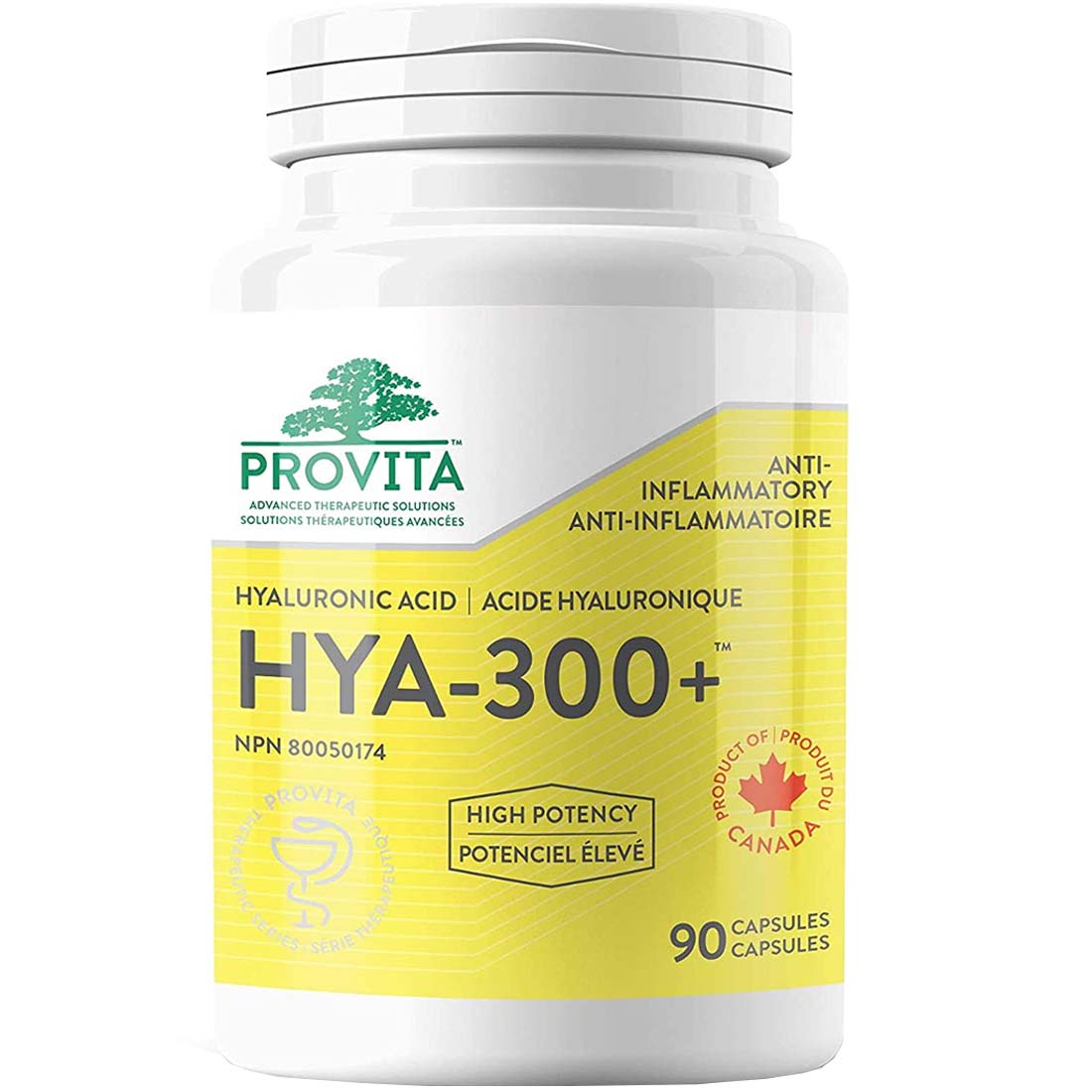 Provita Hyaluronic Acid-HYA-300+, 90 Caps