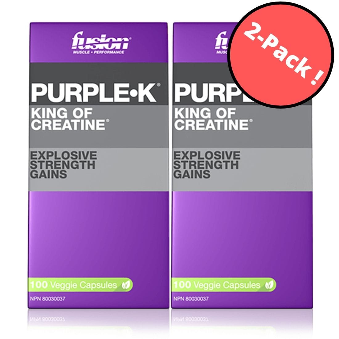 Fusion Purple-K (3 Sizes Now Available)