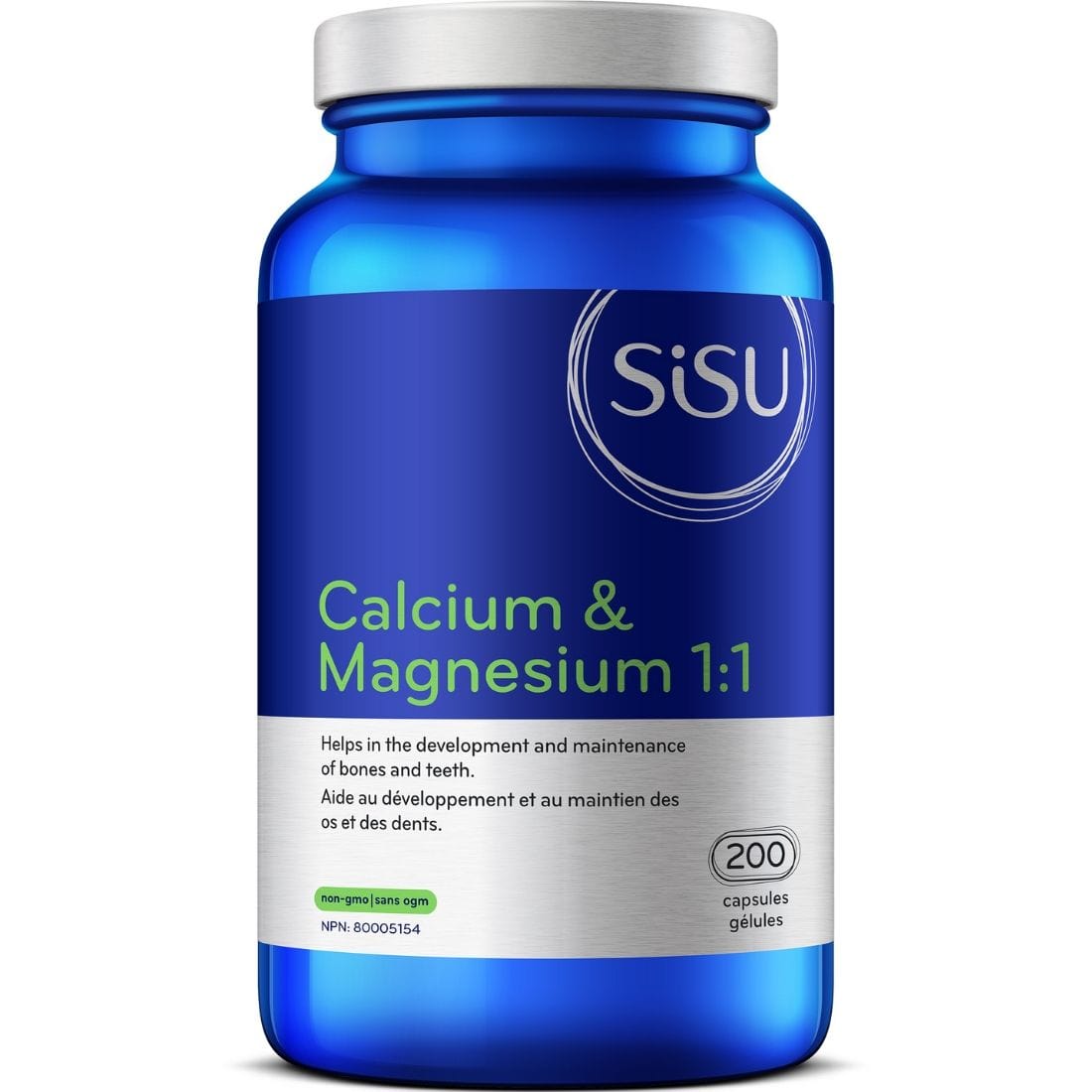 SISU Calcium & Magnesium 1:1 with Vitamin D