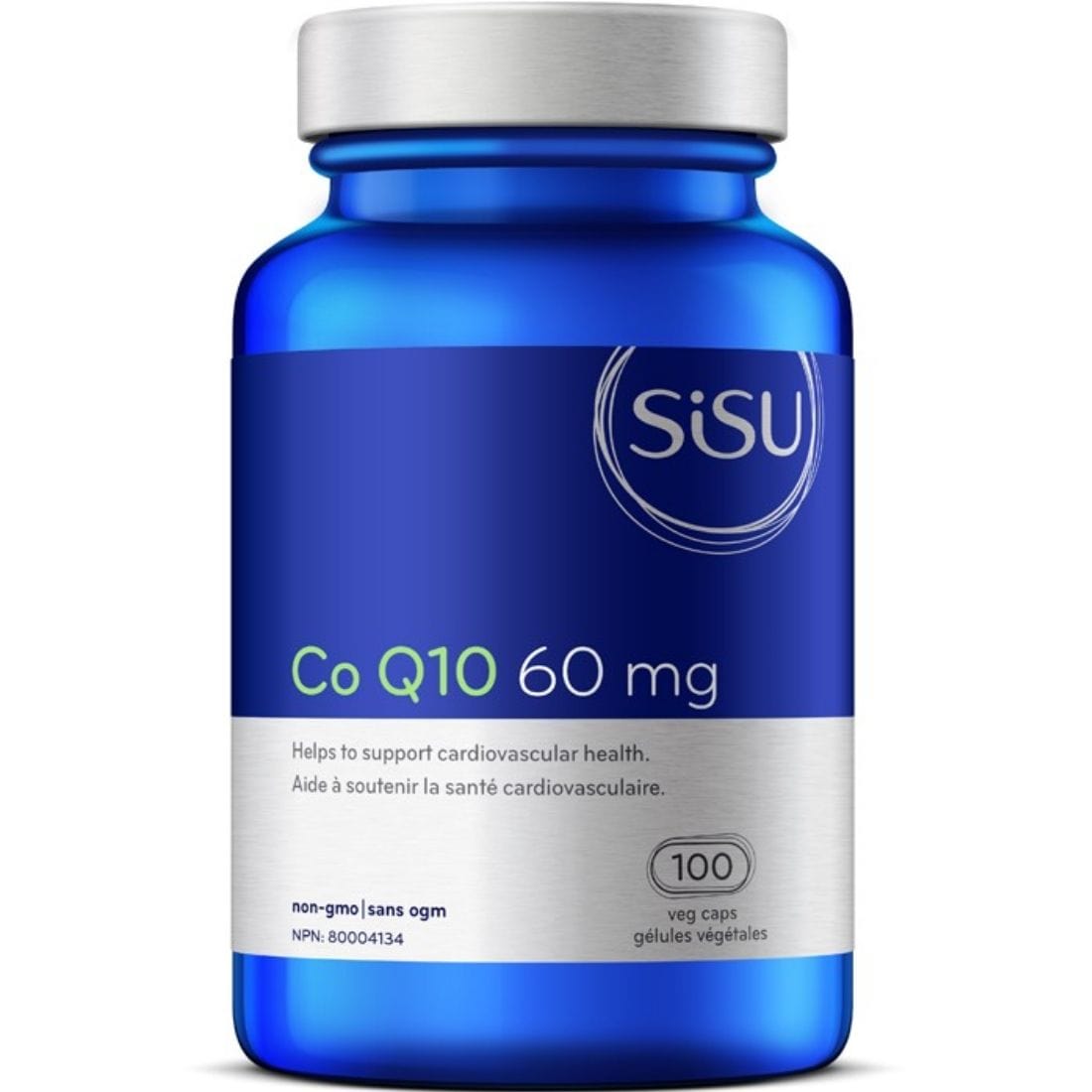 SISU Co Q10 60mg, 100 Veg Caps
