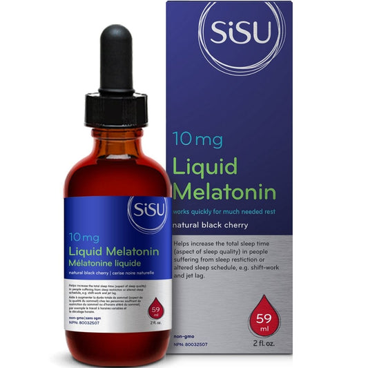 SISU Liquid Melatonin 10mg (Fast Acting), 59ml