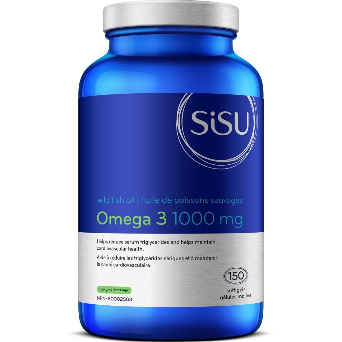 SISU Omega 3 1000mg, 120-150 Softgels