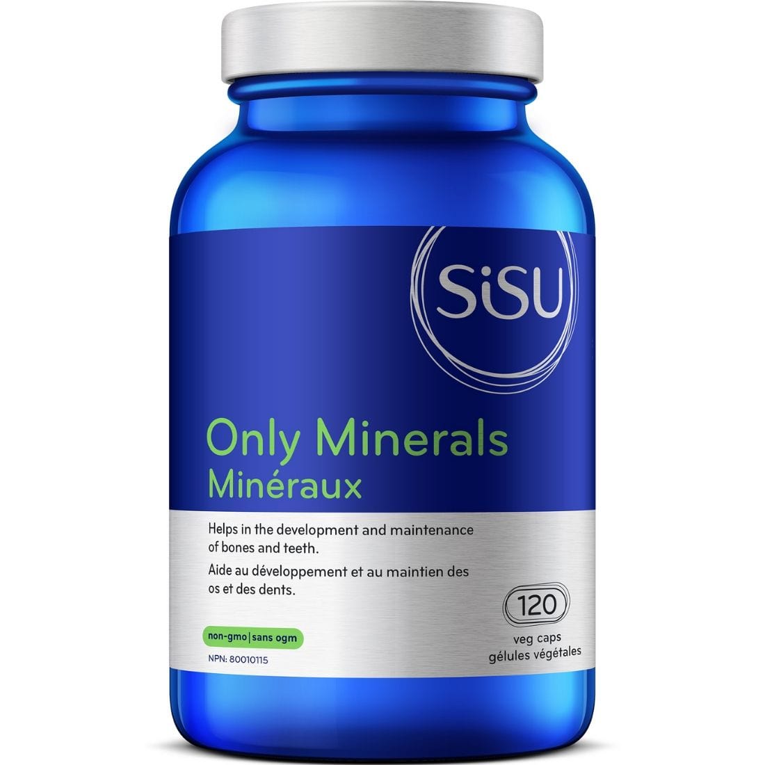 SISU Only Minerals, Chelated Minerals, Supports Healthy Bones and Joints, 120 Vegetable Capsules