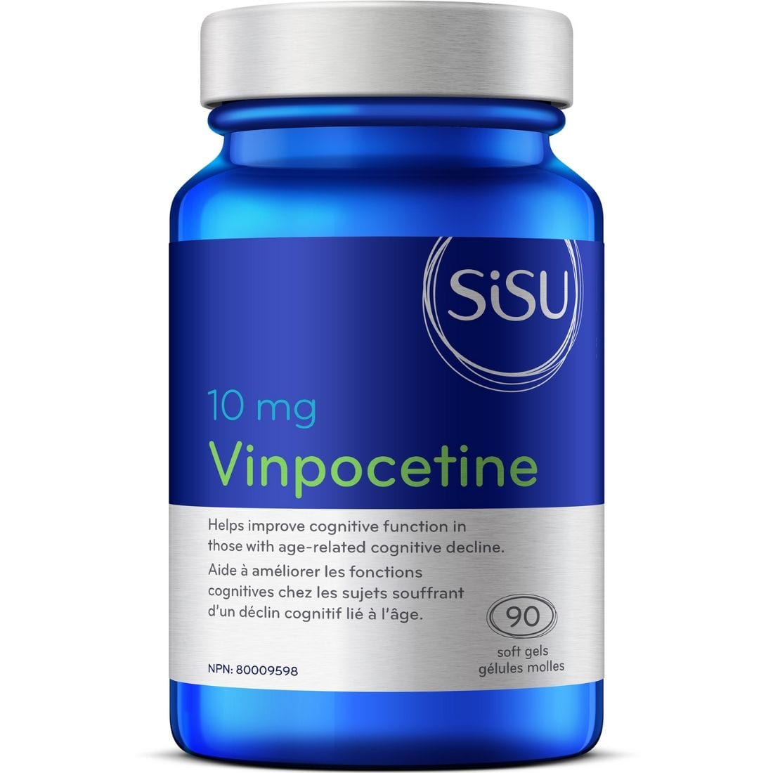 SISU Vinpocetine 10mg, 90 Softgels