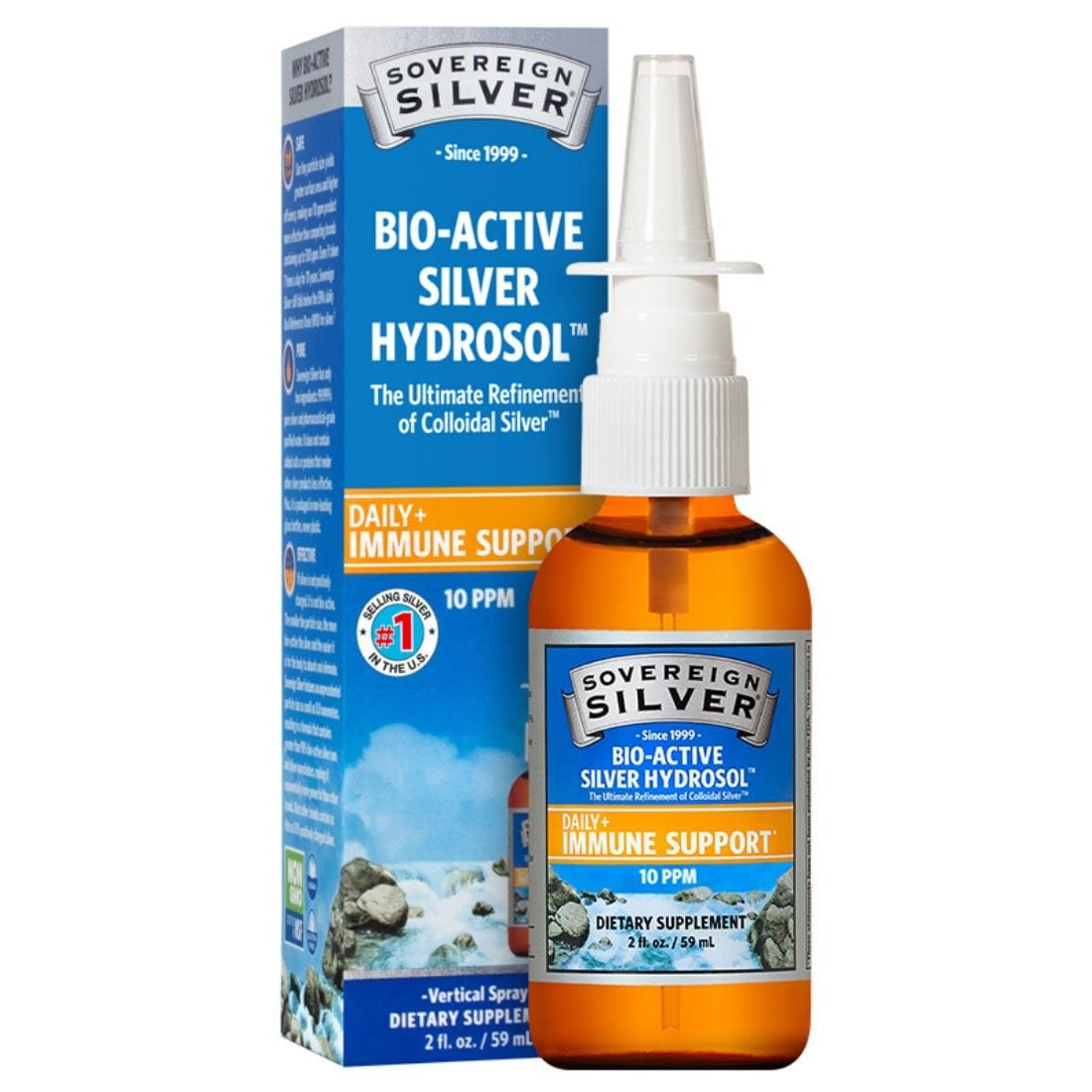 Sovereign Silver Colloidal Silver Nasal Spray, 29ml