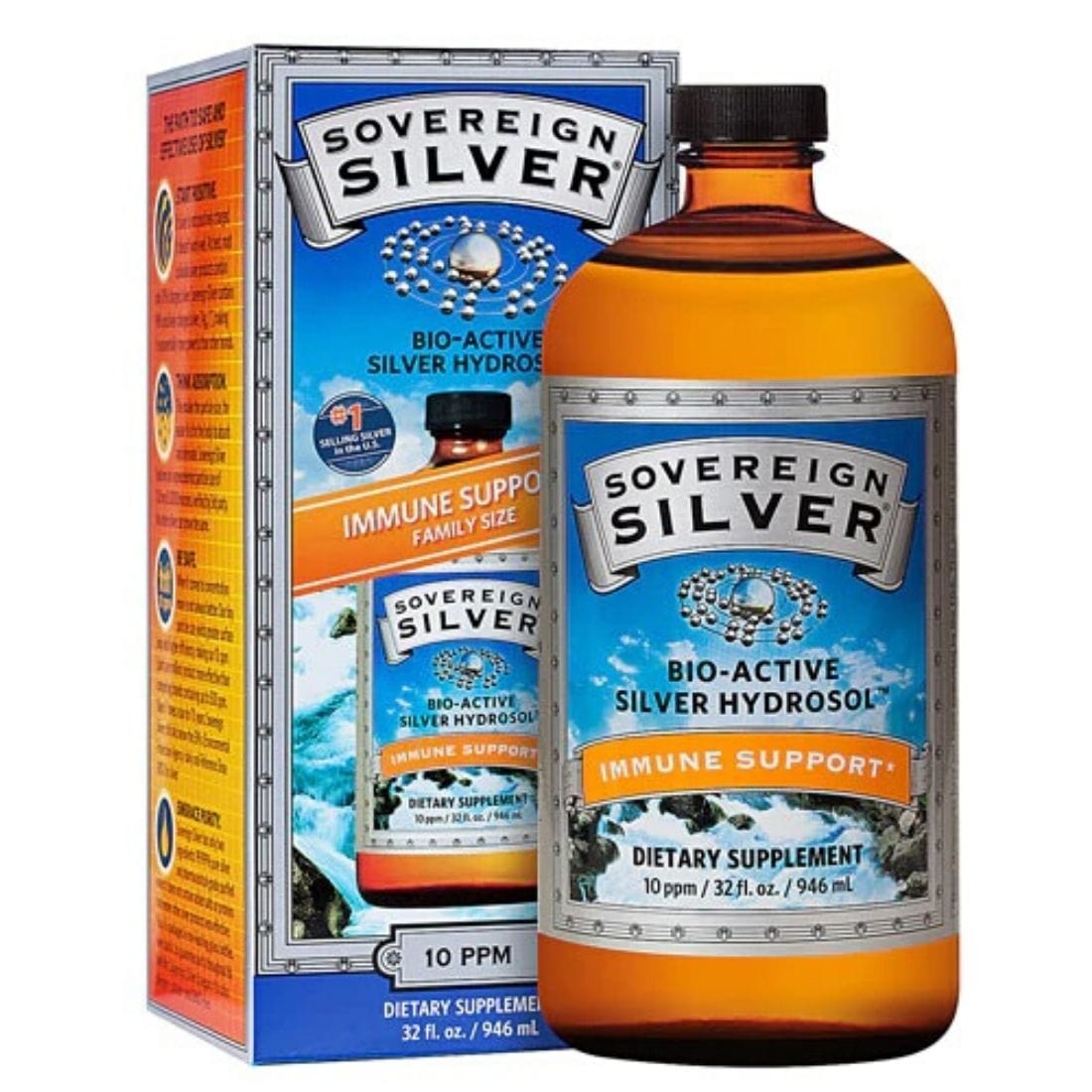 Sovereign Silver Colloidal Silver (Screw Top)