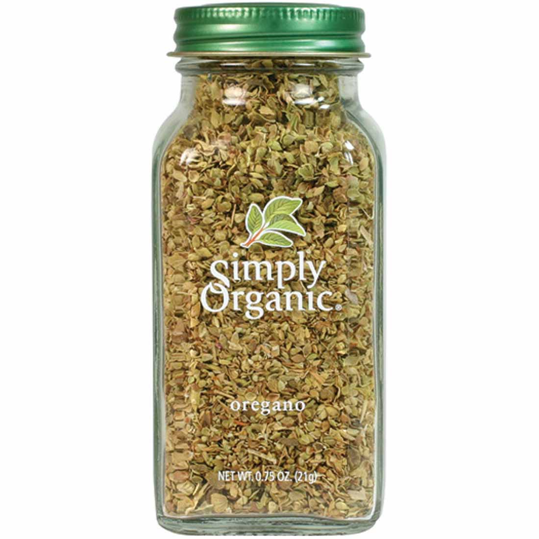 Simply Organic Oregano, 21g