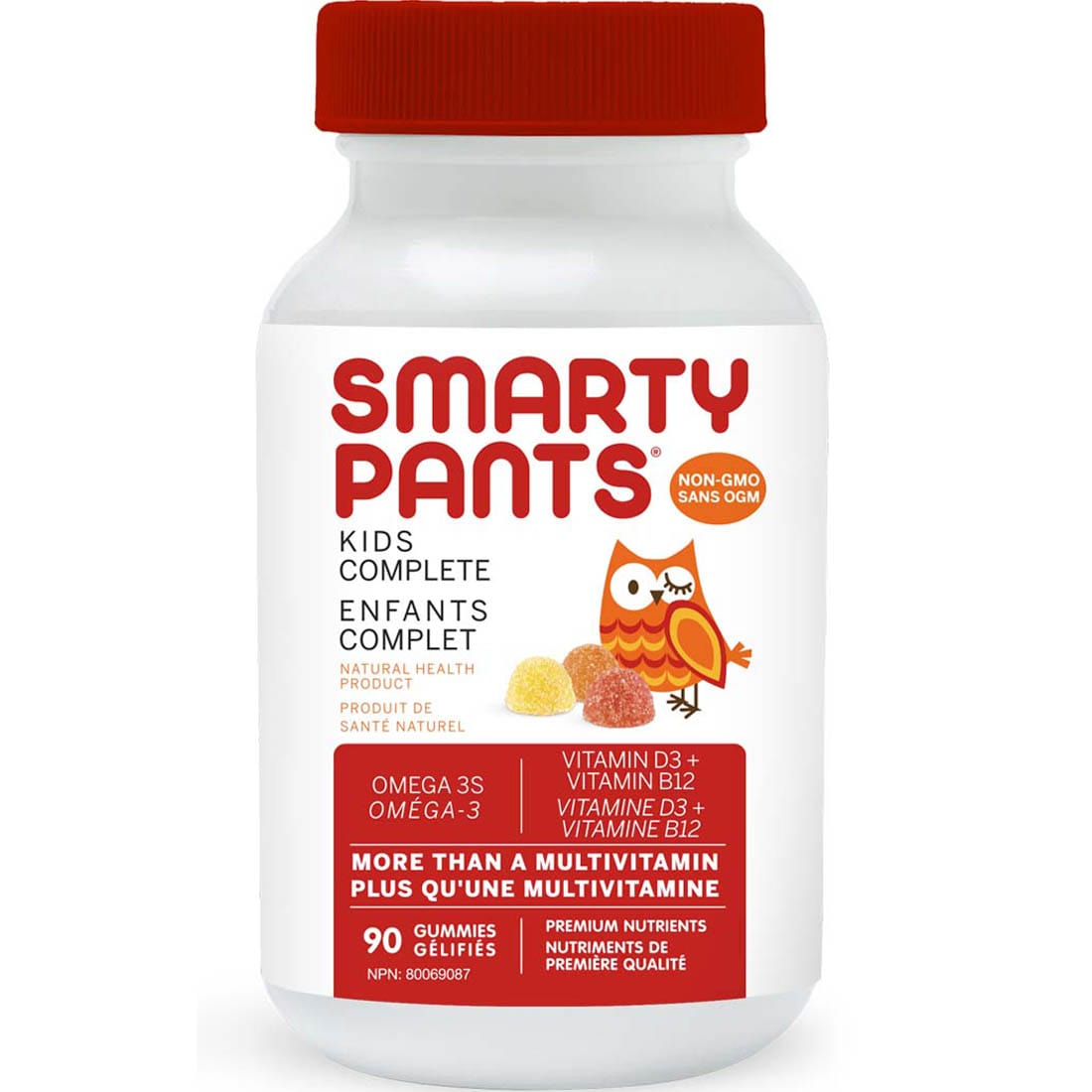 SmartyPants Kids Formula Gummy Multivitamins with Omega-3 Fish Oil, Vitamins D3 and B12, 90 Gummies (Limited quantities)