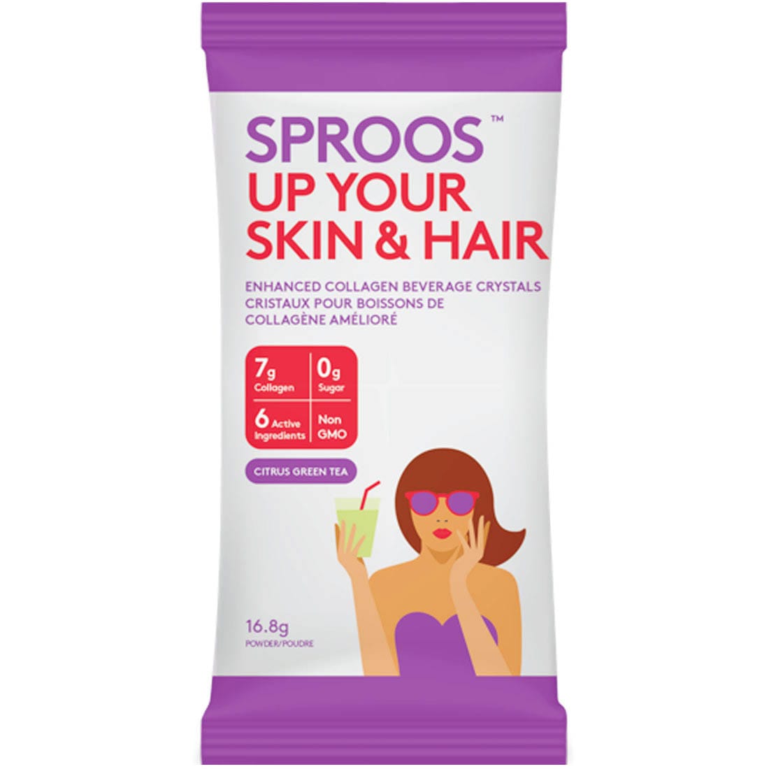 Sproos Up Your Skin & Hair, Marine Collagen Powder For Enhanced Skin and Hair Health