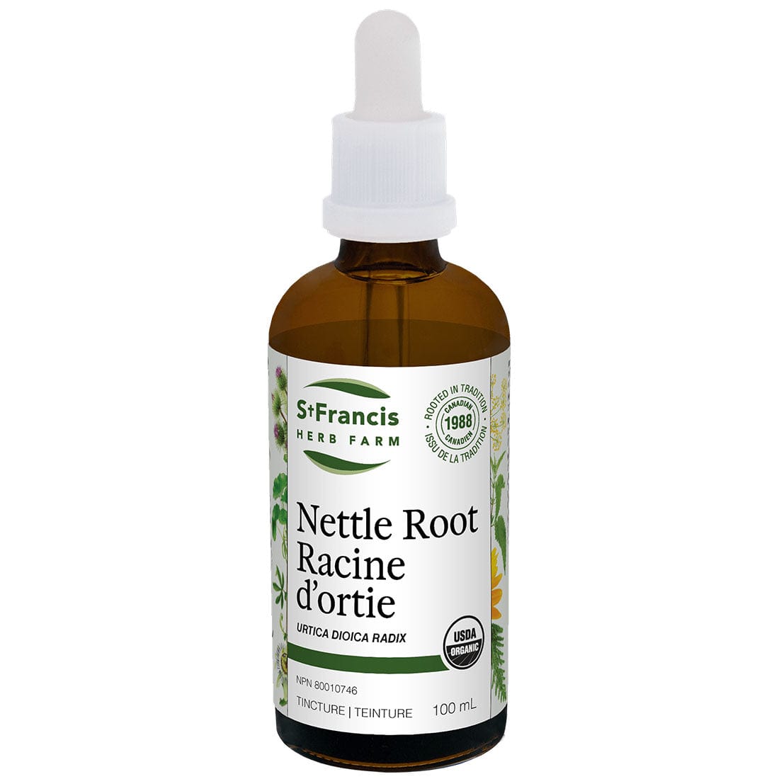 St. Francis Nettle Root Liquid, For Symptoms of BPH Including Difficulty urinating, Excessive night urination, Painful urination