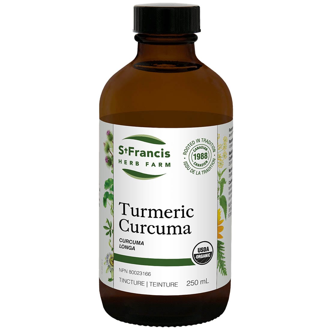 St. Francis Turmeric, 50-250ml