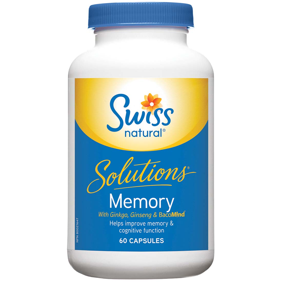Swiss Natural Solutions Memory, 60 Capsules