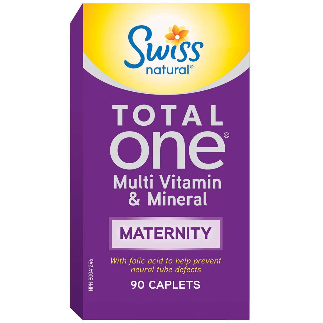 Swiss Natural Total One Multi Vitamin & Mineral Maternity, 90 Caplets