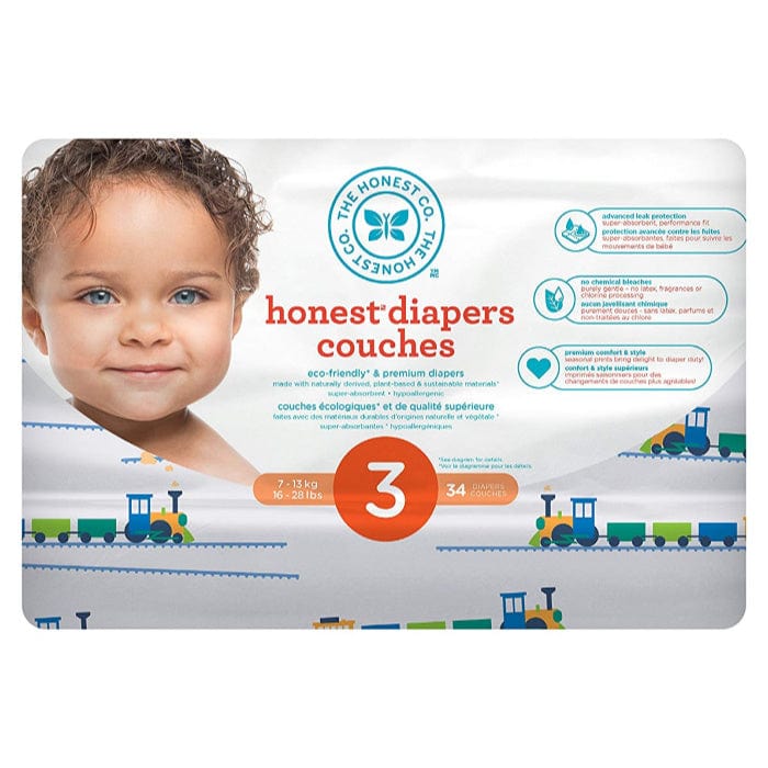 The Honest Company DIAPERS - TRAINS