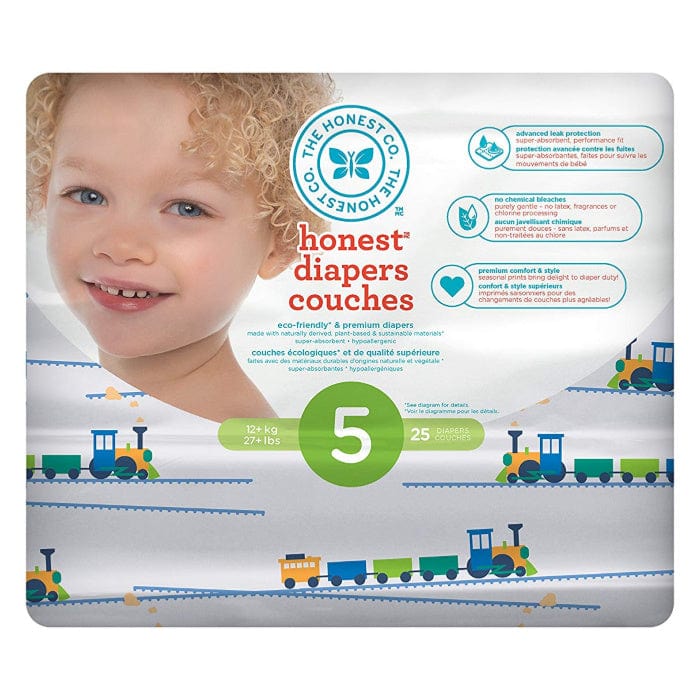 The Honest Company DIAPERS - TRAINS, CLEARANCE 50% Off Final Sale