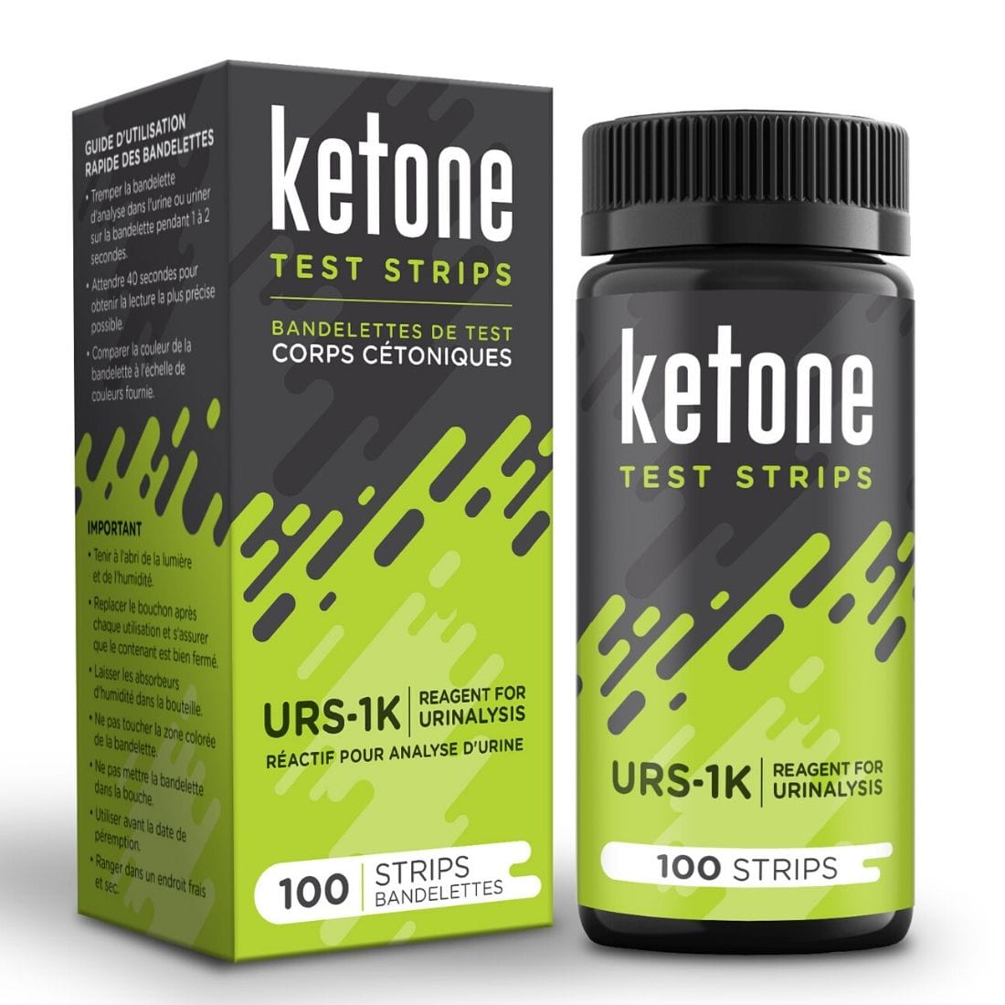 XP Labs Ketone Test Strips, 100 Sticks